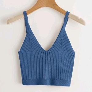 Rib-knit Cami Top
